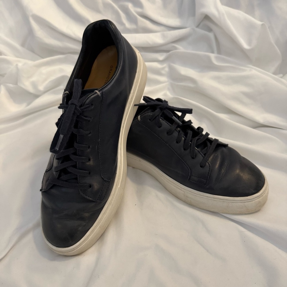EUC Cole Haan Grand Series Jensen Leather Low-top Sneaker - Picture 1 of 8